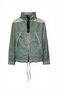 Cp Company 50 Fili Gum Mixed Goggle Jacket In Agave Green