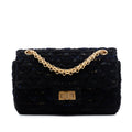 Chanel Matelassé Tweed Reissue 2.55 Simple rabat 224