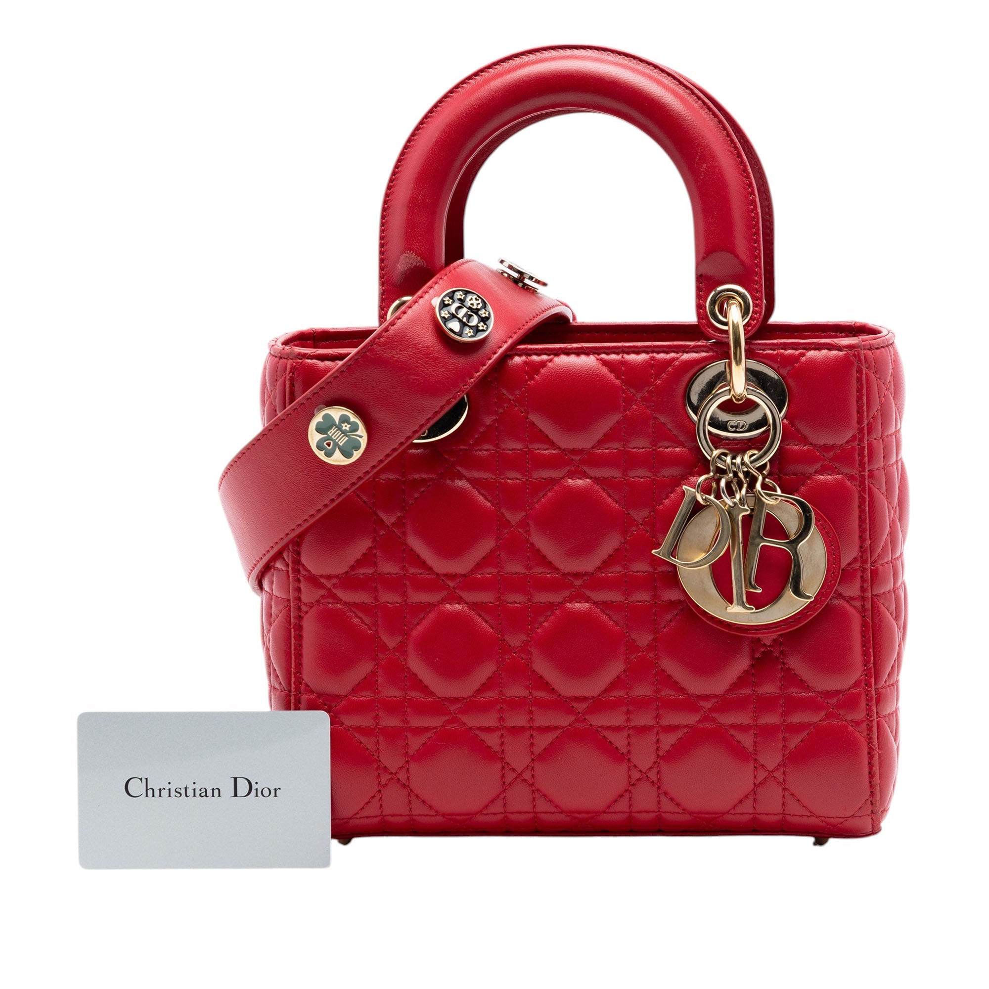 Dior Small Cuir d’agneau Cannage MyABCDior Lady Dior