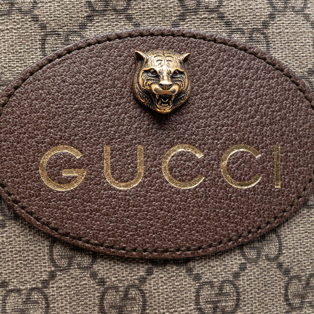 Gucci GG Supreme Neo Vintage Drawstring Bucket Sac