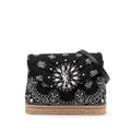 Saint Laurent Toy Matelasse Cotton Bandana Print Monogram LouLou Sac porté croisé