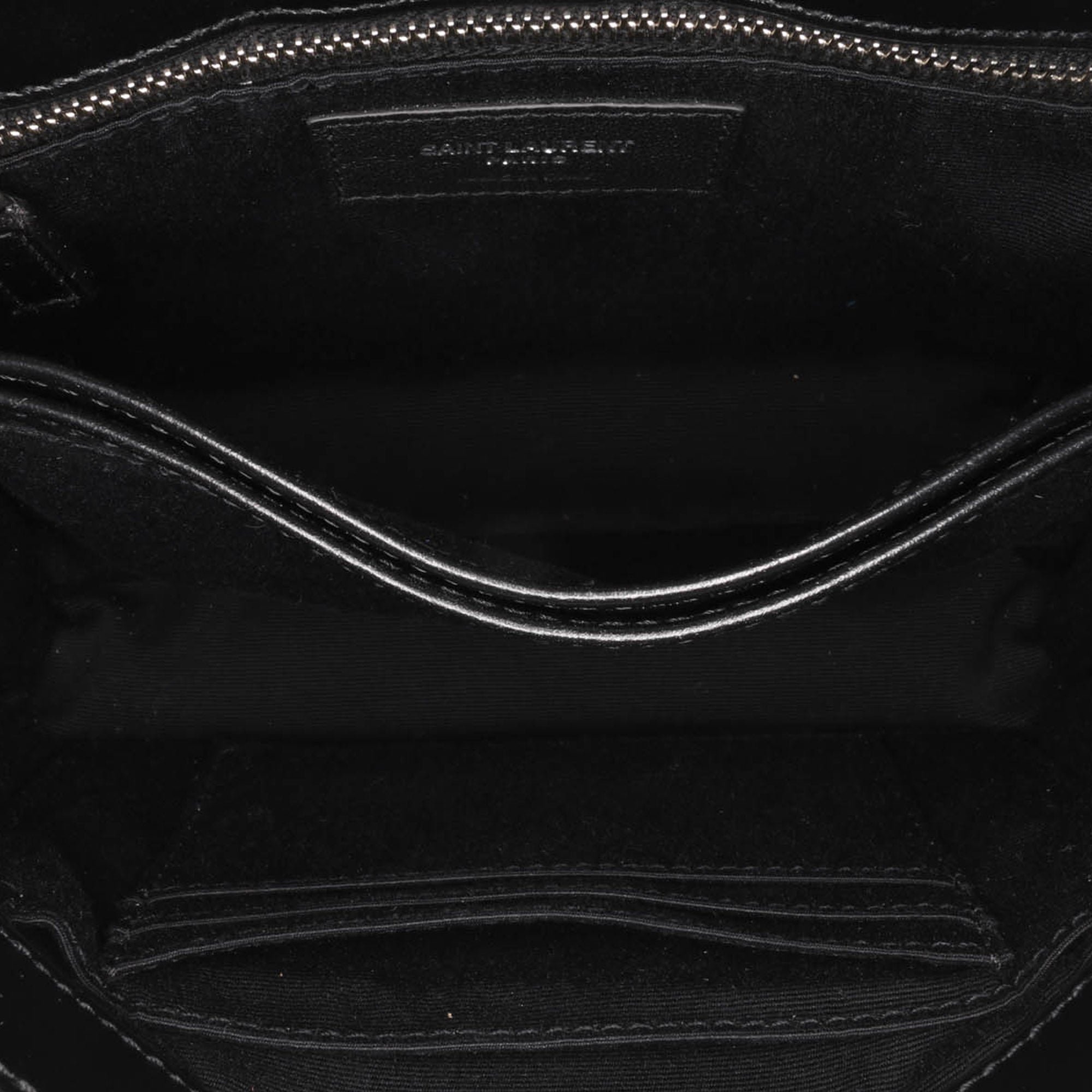 Saint Laurent Toy Matelasse Cotton Bandana Print Monogram LouLou Sac porté croisé
