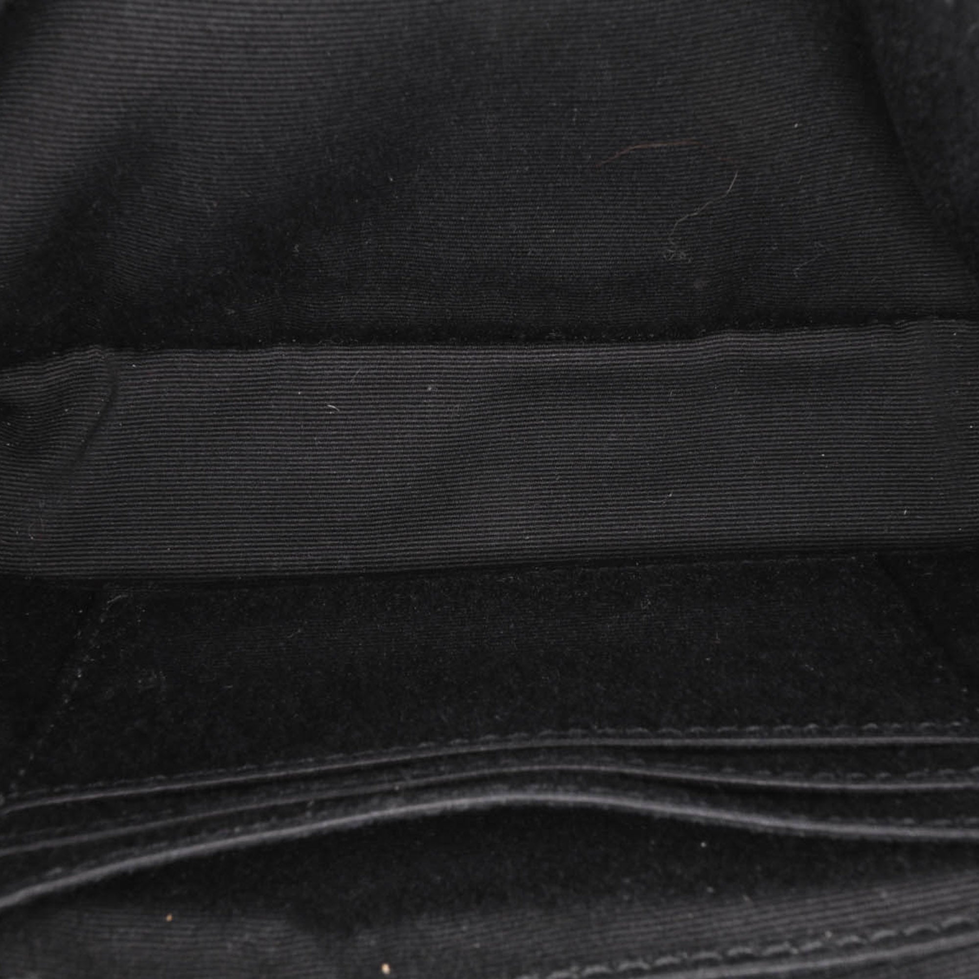 Saint Laurent Toy Matelasse Cotton Bandana Print Monogram LouLou Sac porté croisé