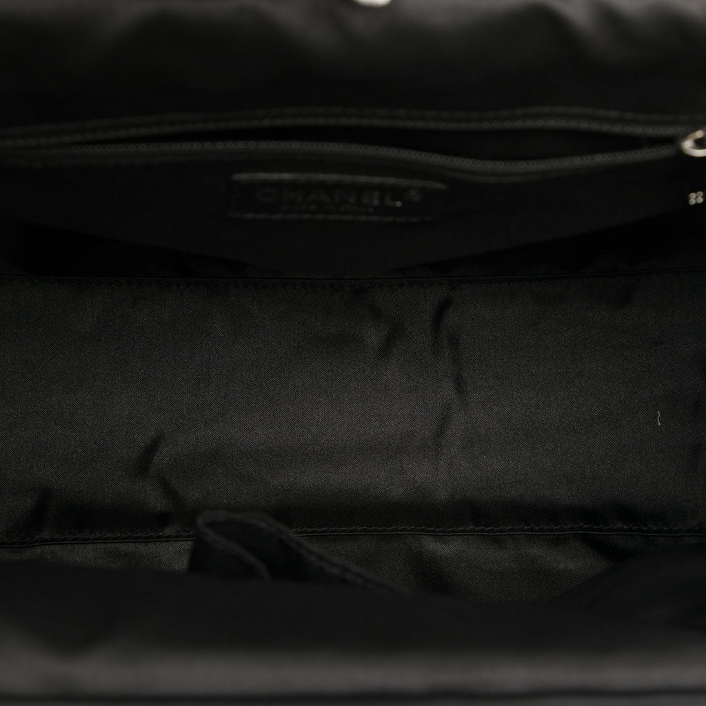 Chanel CC Check embossé Velours Belted Side Frame Sac