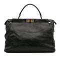 Fendi Large Cuir de chèvre Peekaboo Iconic Sac