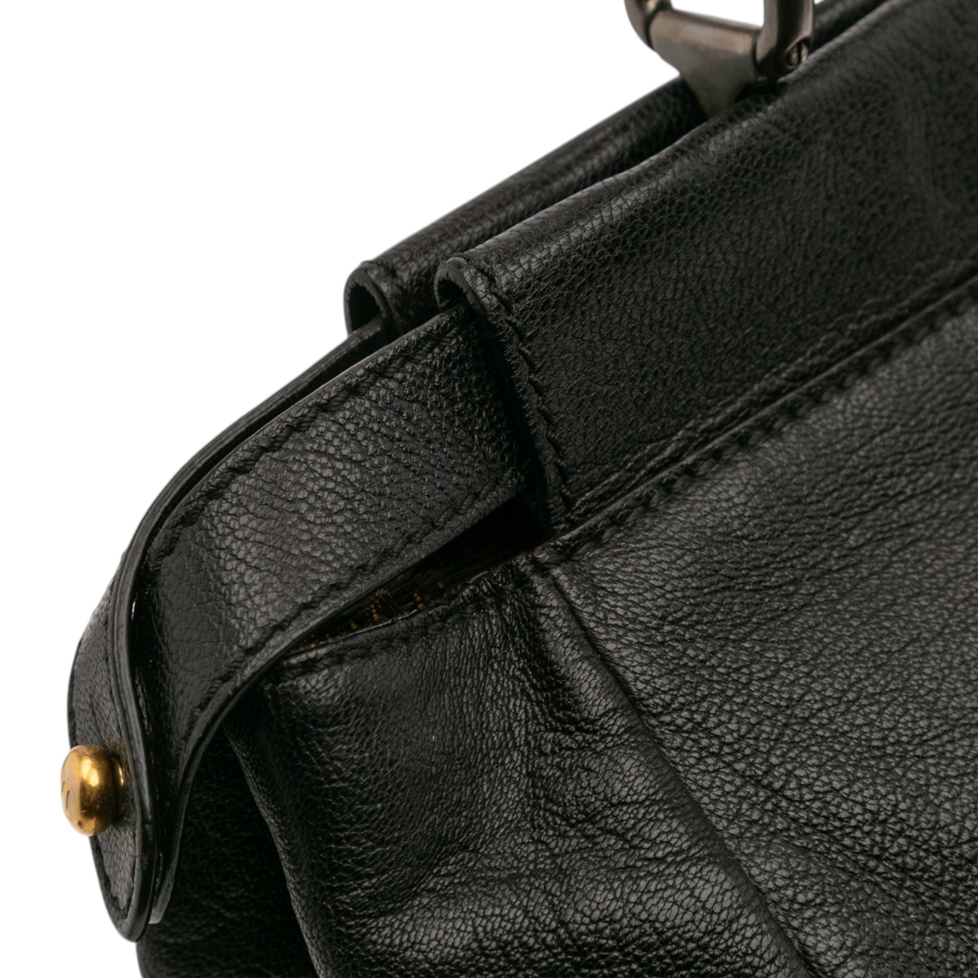 Fendi Large Cuir de chèvre Peekaboo Iconic Sac