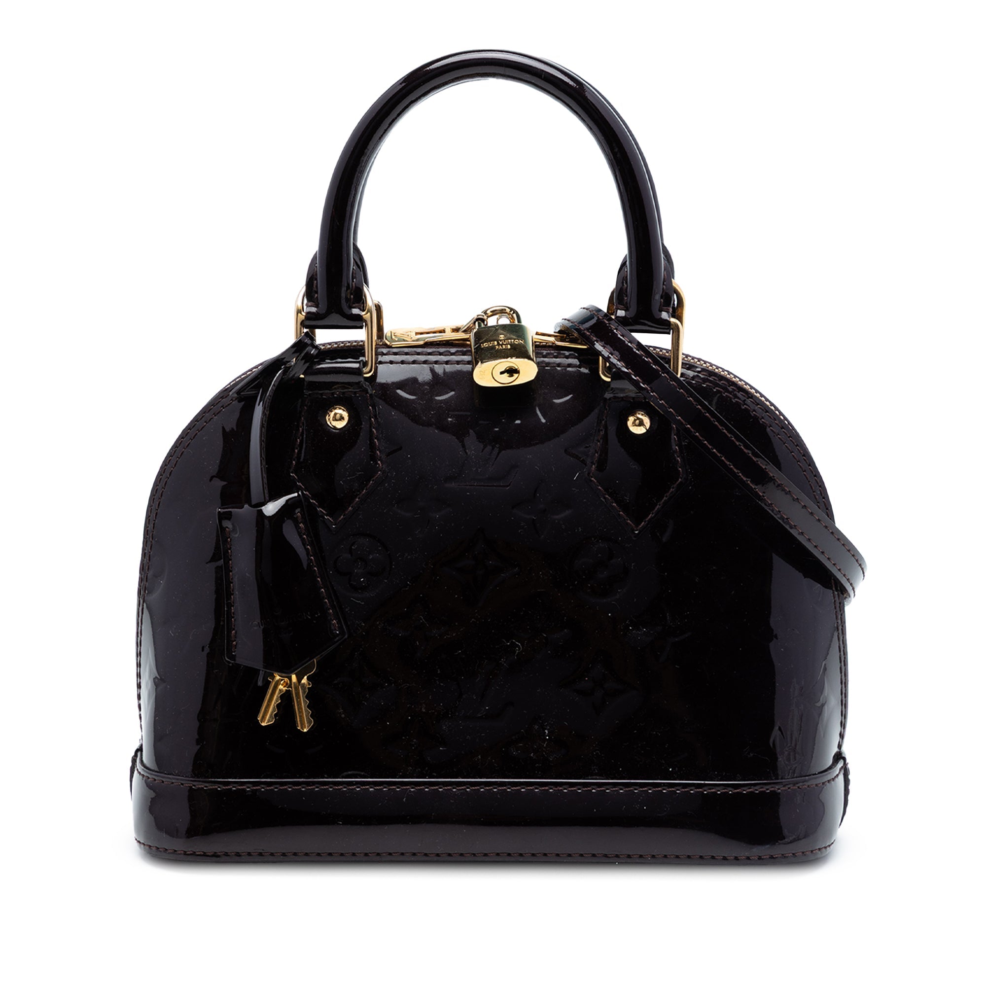 Louis Vuitton Monogram Vernis Alma BB