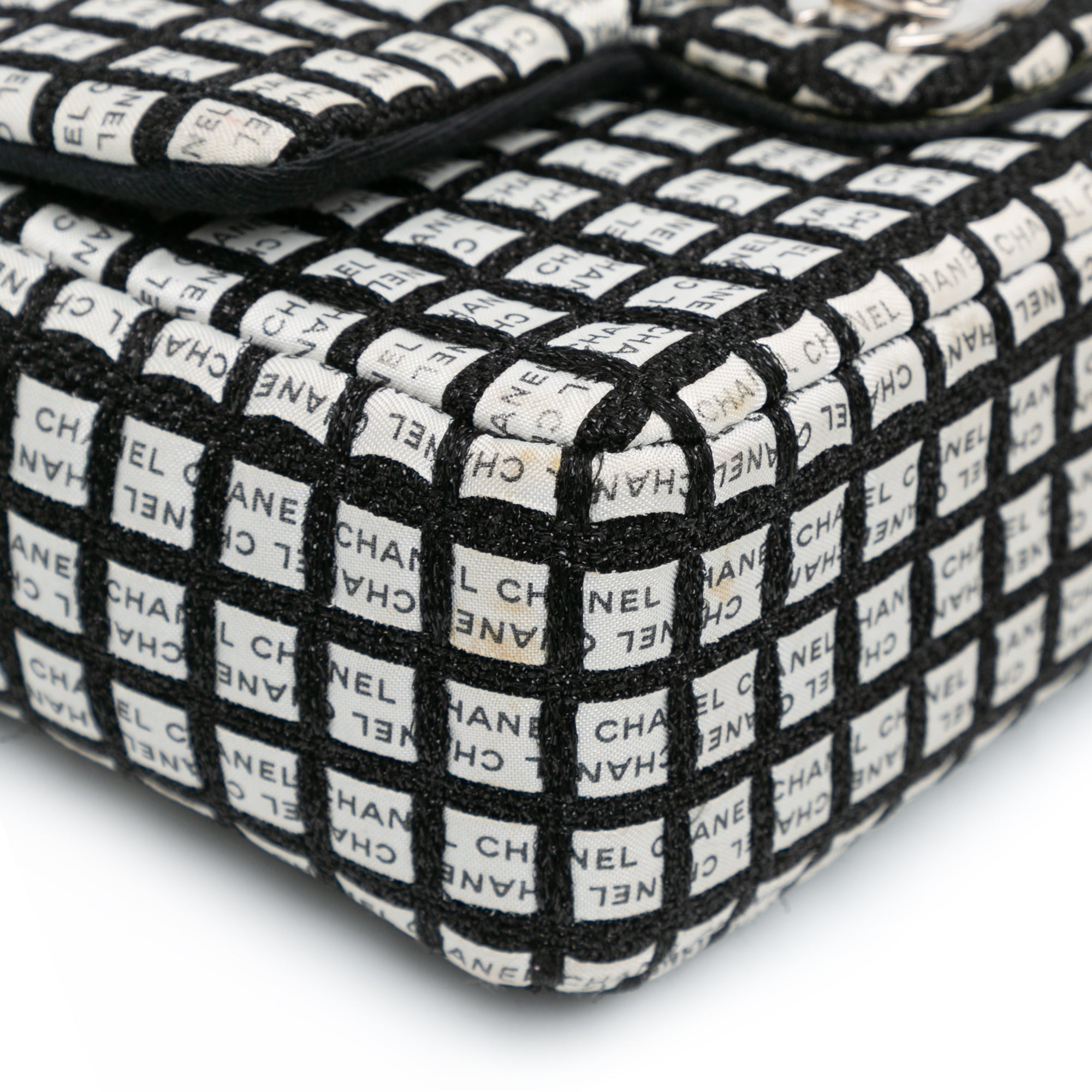 Chanel Mini Rectangular Classic Ribbon Tweed Simple rabat