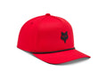 Fox Racing 25 Rope Hat One Size Red Headwear