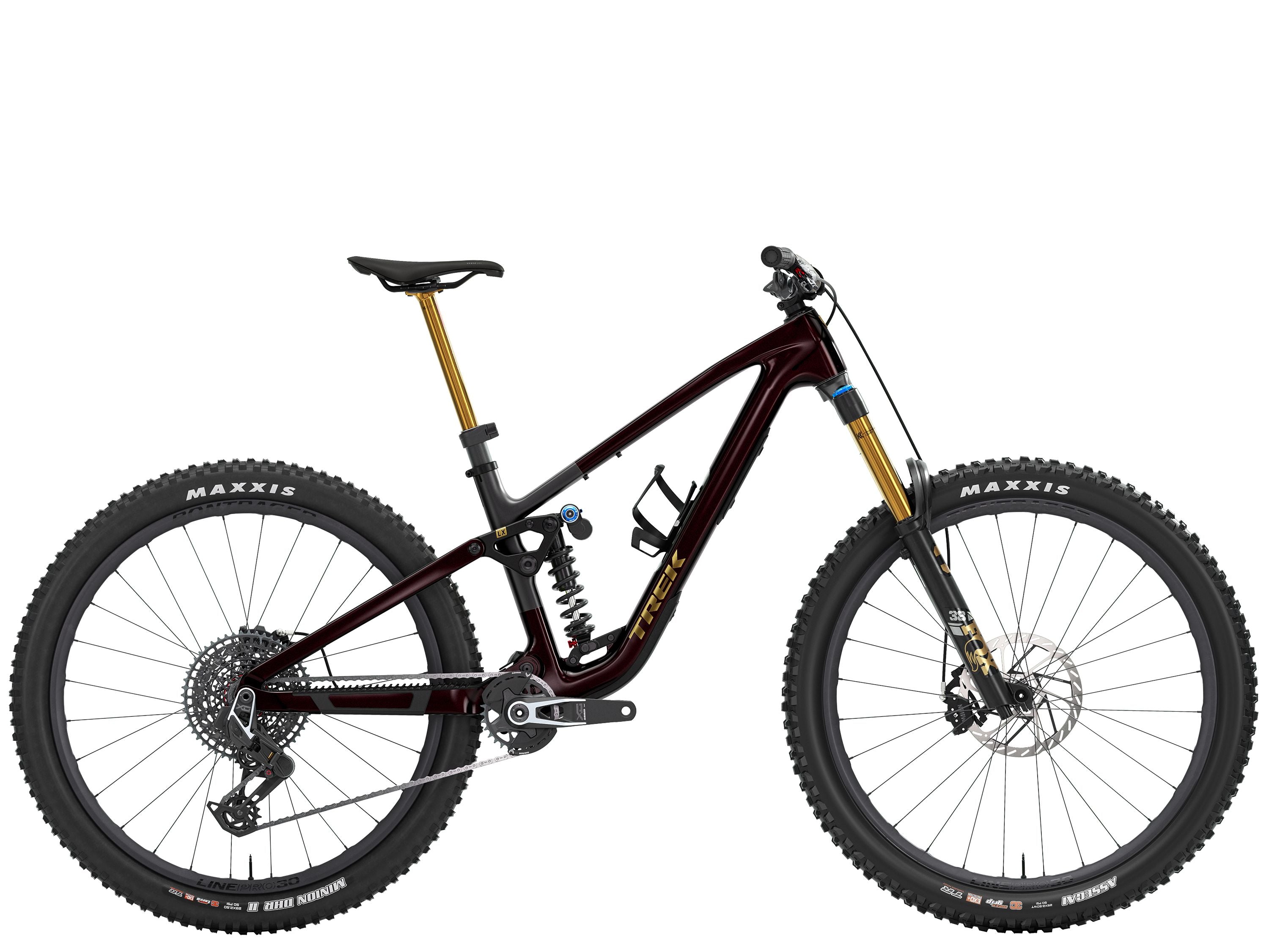 Fuel LX 9.9 X0 AXS M Gloss Dark Carmine/Matte Trek Black