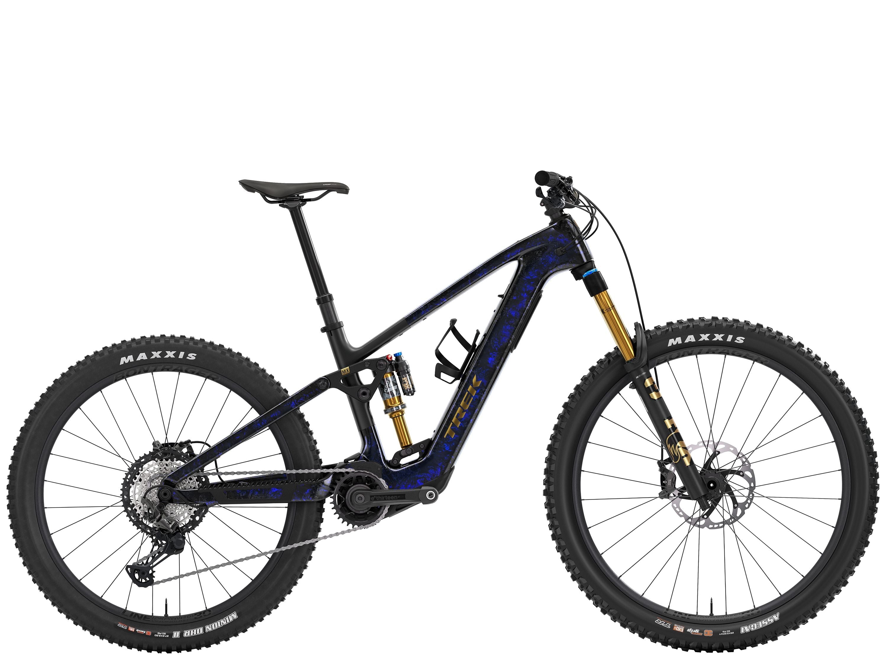 FUEL+ MX 9.8 XT US XL Gloss Navy Smoke/Matte Trek Black