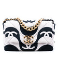 Chanel Medium Printed Soie 19 à rabat