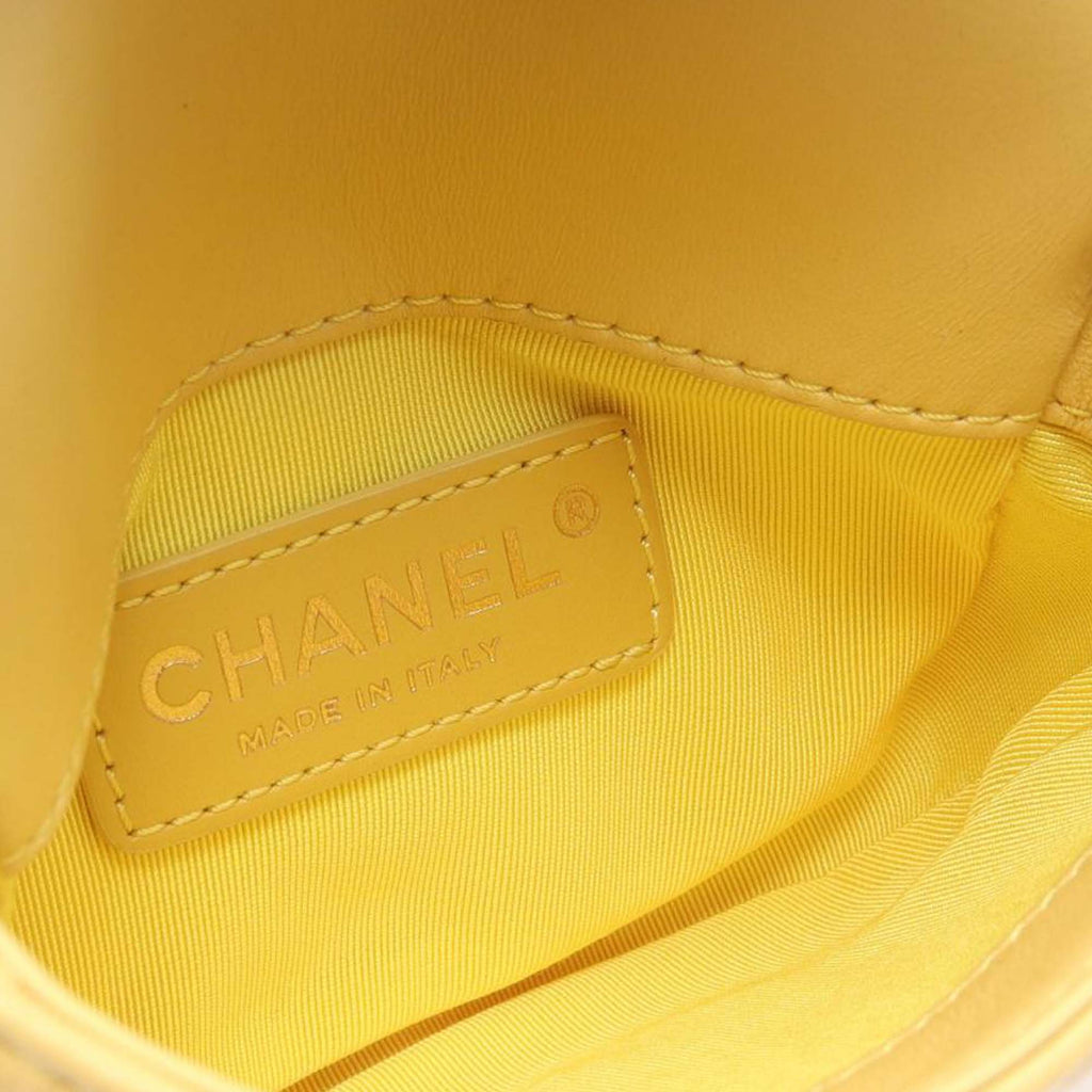 Chanel Matelassé Cuir d’agneau Side Packs à rabat