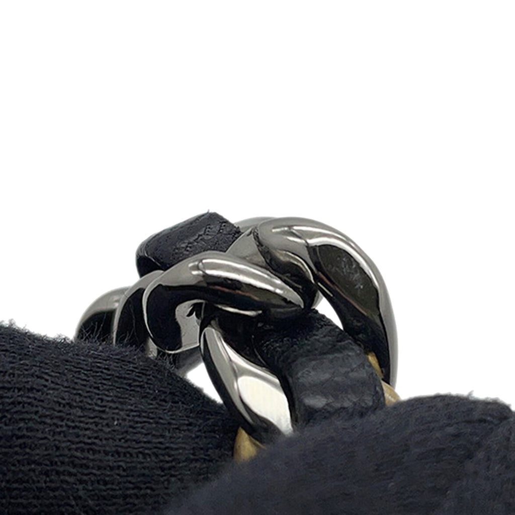 Chanel Cuir d’agneau 19 Rond Pochette avec chaîne
