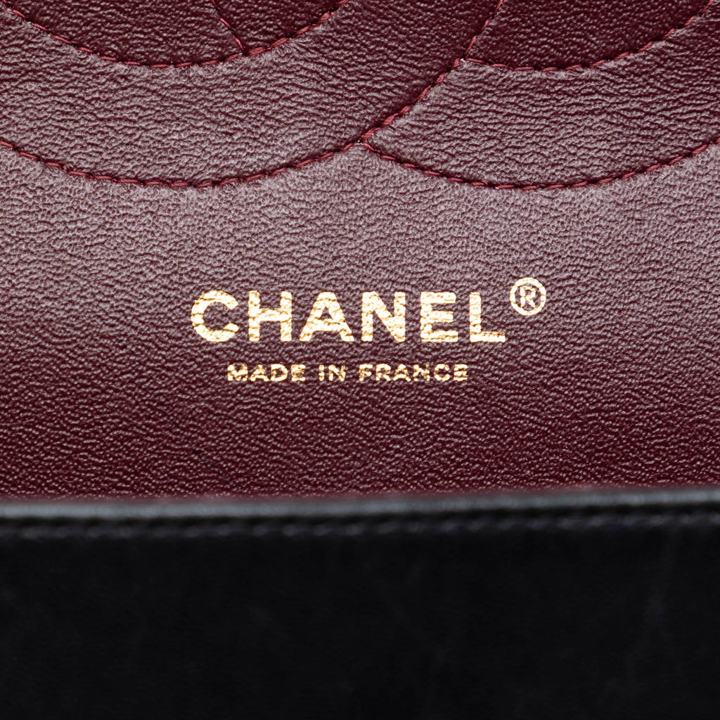Chanel Jumbo Classic Cuir d’agneau Double rabat