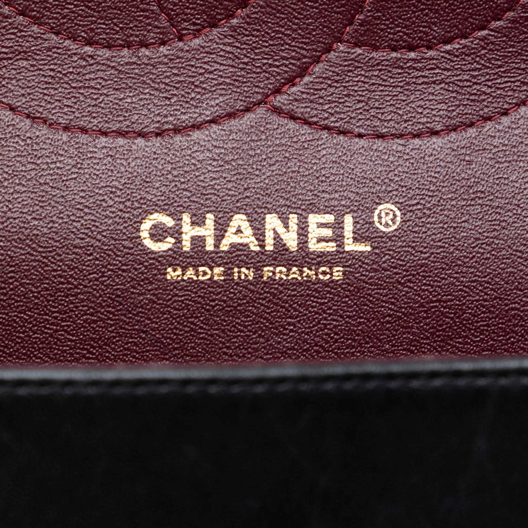 Chanel Jumbo Classic Cuir d’agneau Double rabat