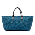 Bottega Veneta Large Cuir d’agneau Intreccio Cabat Cabas