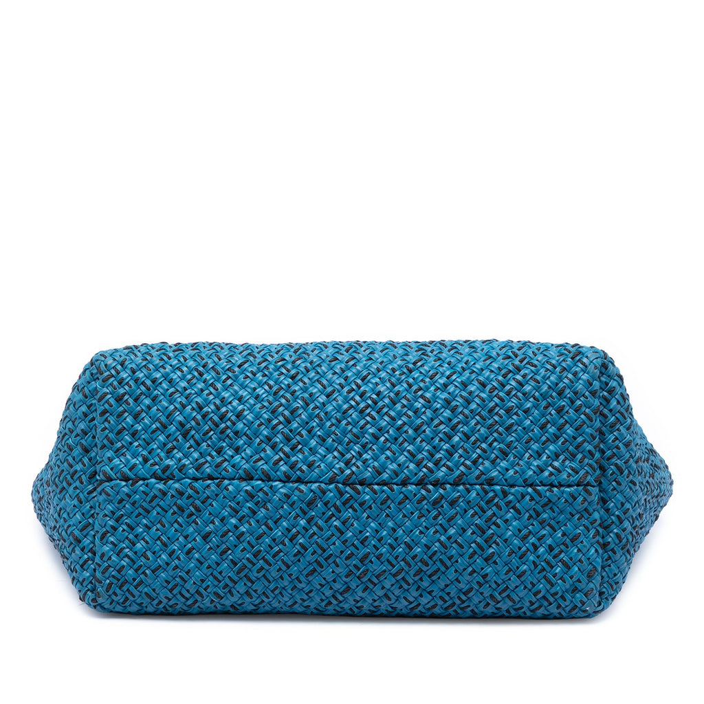 Bottega Veneta Large Cuir d’agneau Intreccio Cabat Cabas