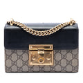 Gucci Small GG Supreme Padlock Sac porté croisé