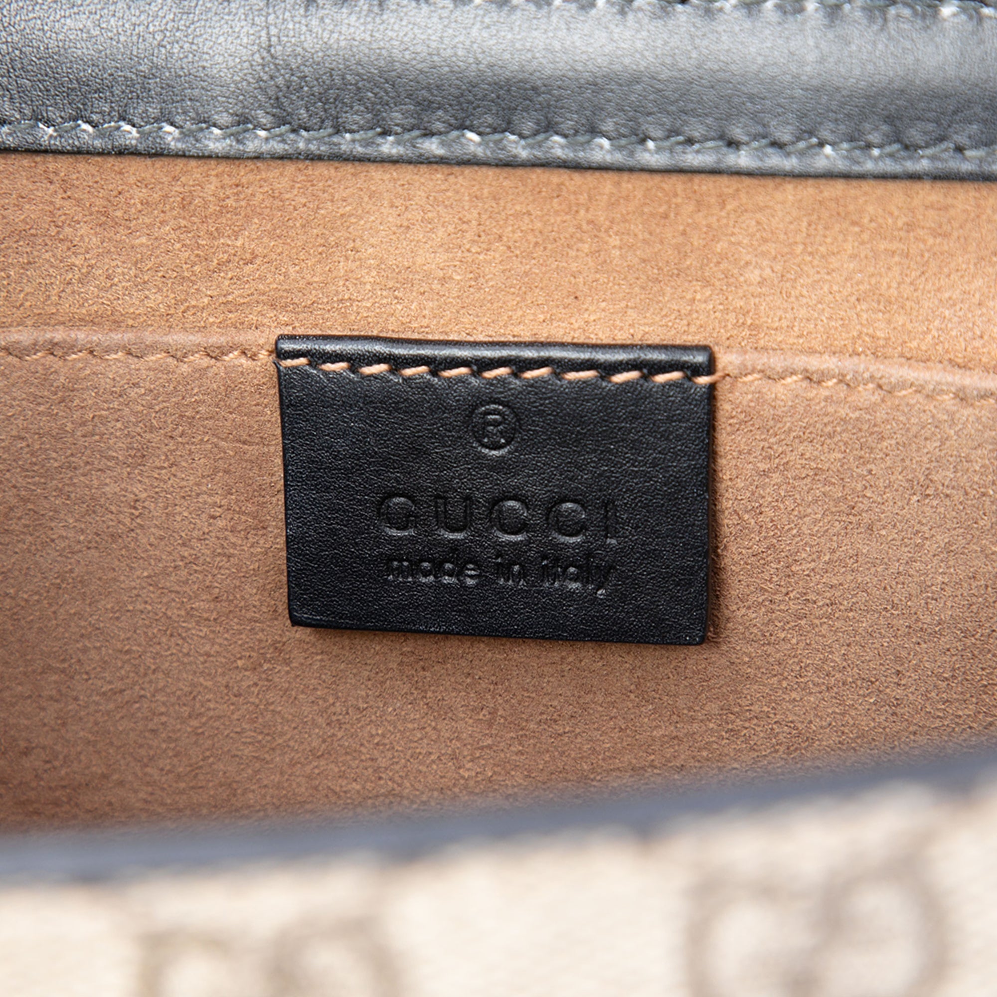 Gucci Small GG Supreme Padlock Sac porté croisé