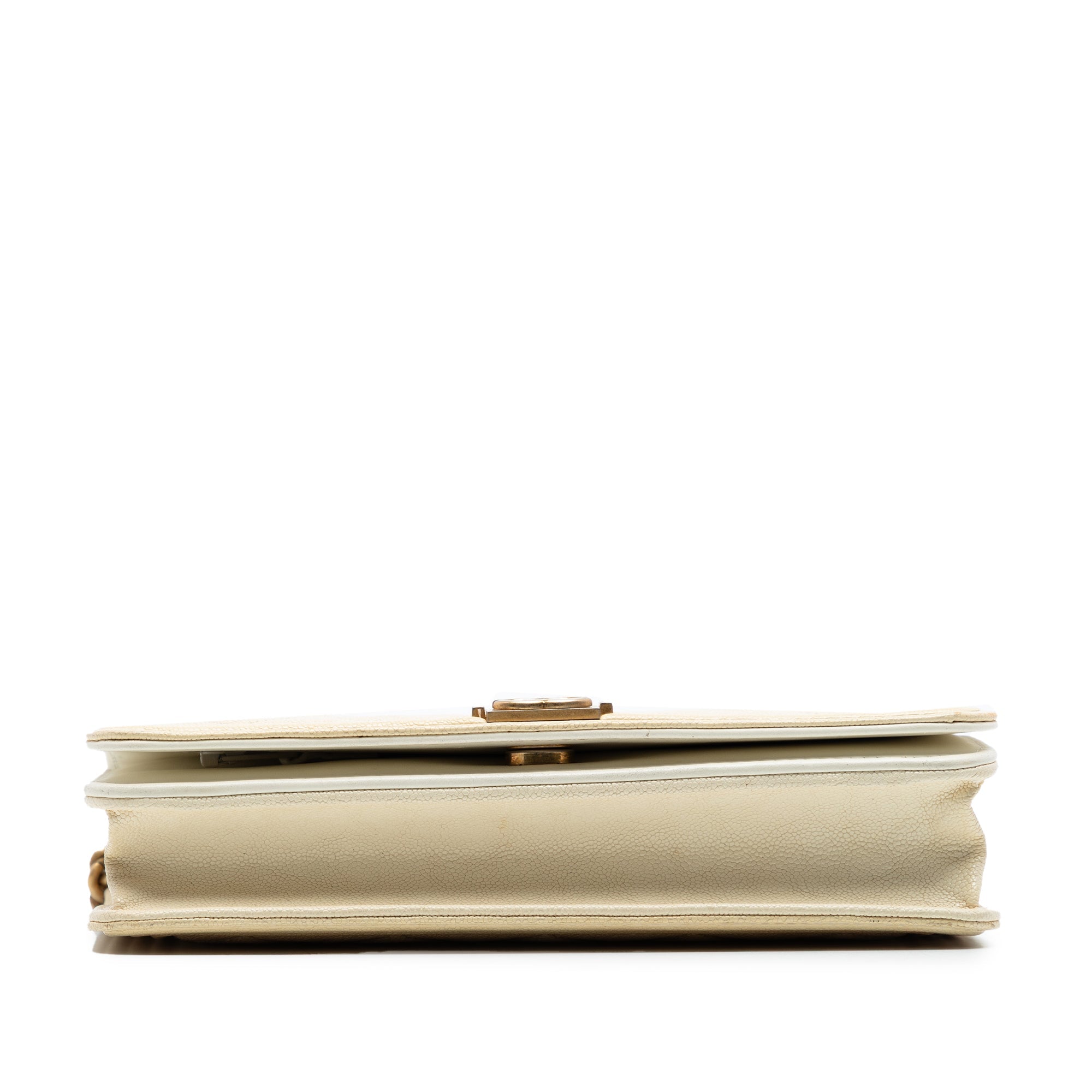 Chanel Matelassé Caviar Boy Wallet on Chain