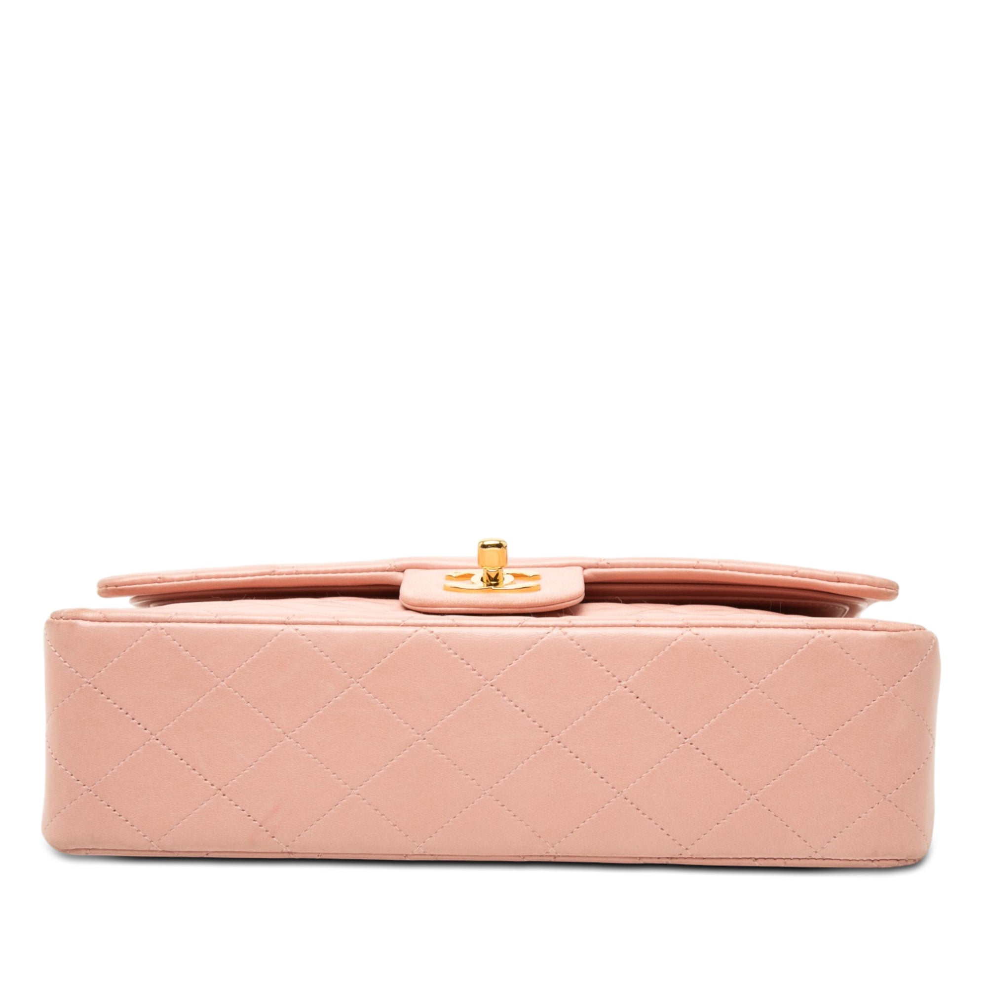 Chanel Medium Classic Cuir d’agneau Double rabat