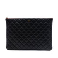 Chanel Large Matelassé Caviar O Étui Pochette