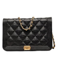 Chanel Matelassé Caviar Boy Wallet on Chain