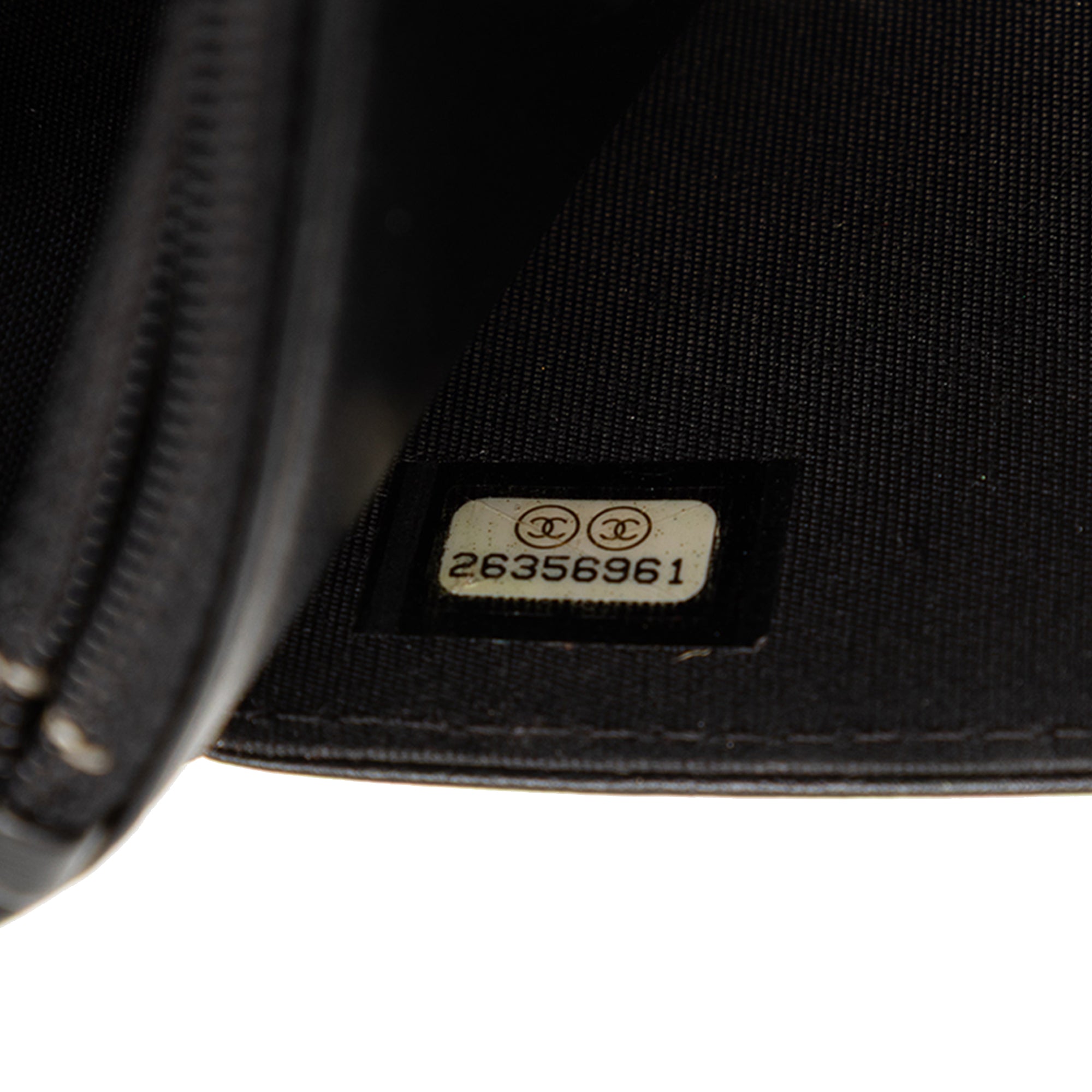 Chanel Matelassé Caviar Boy Wallet on Chain