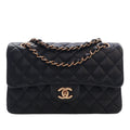 Chanel Small Classic Cuir d’agneau Double rabat