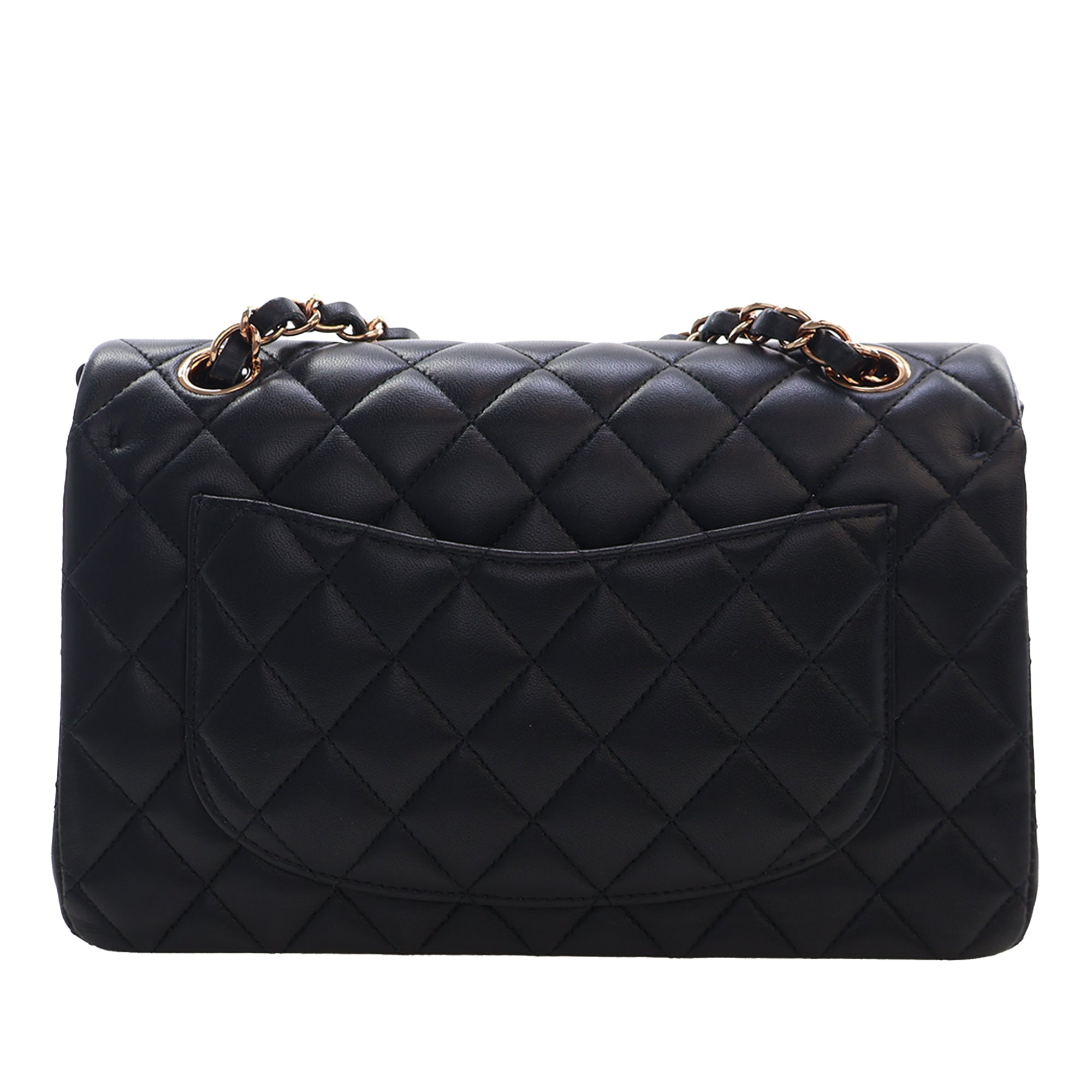 Chanel Small Classic Cuir d’agneau Double rabat