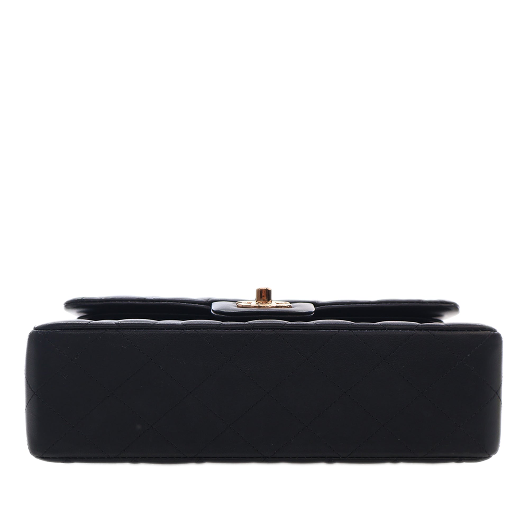 Chanel Small Classic Cuir d’agneau Double rabat