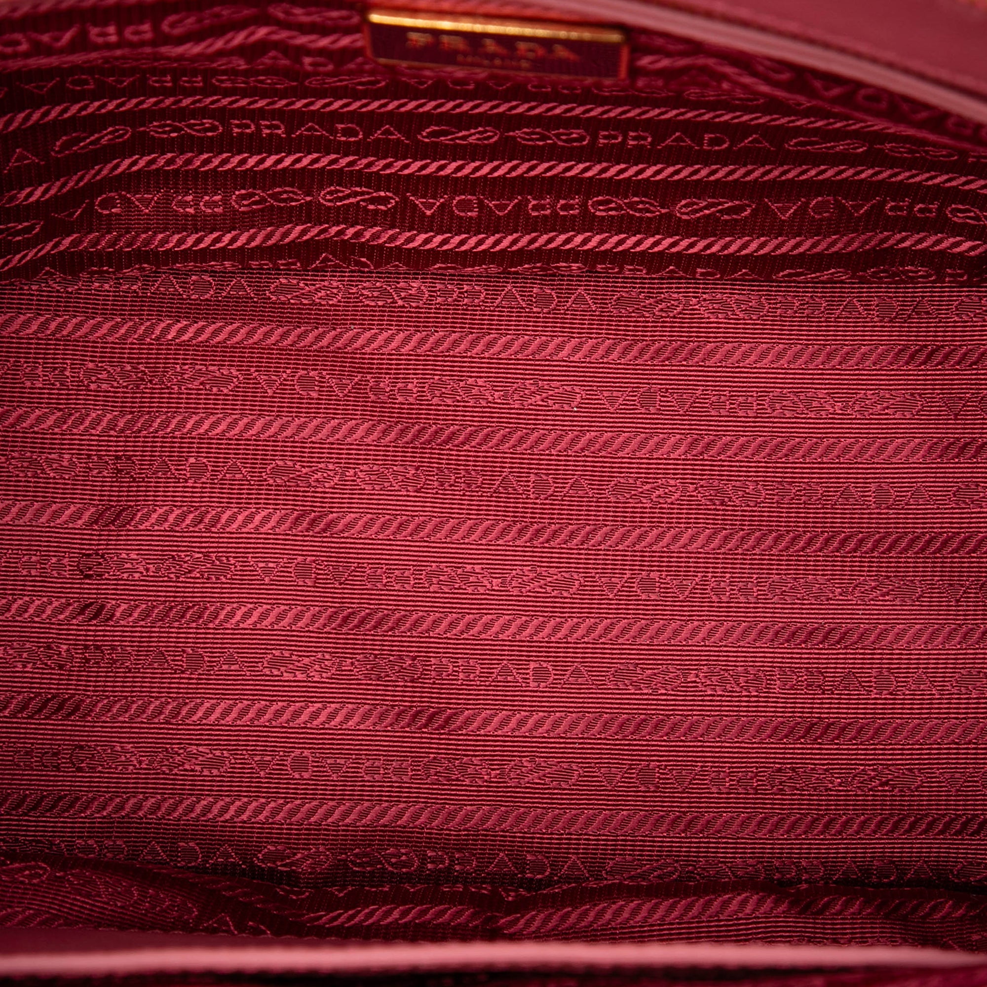 Prada Medium Saffiano Lux Galleria Double Zip Cabas