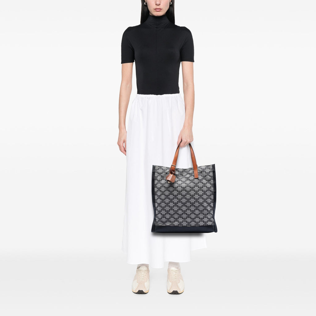 Celine Macadam Toile Cabas vertical