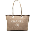 Chanel Small Toile Deauville Cabas