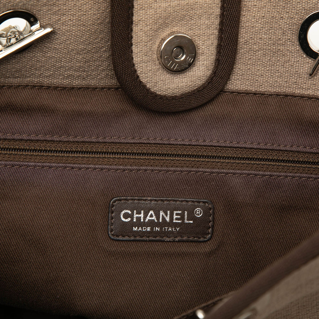 Chanel Small Toile Deauville Cabas