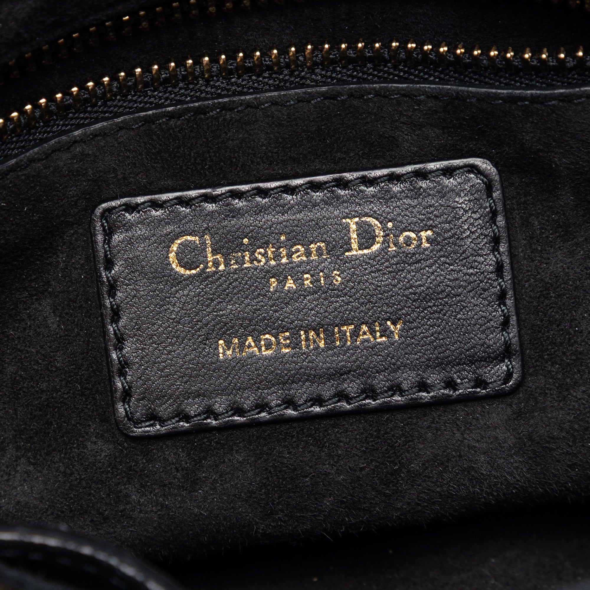 Dior Mini Cuir d’agneau Cannage clouté Supple Lady Dior