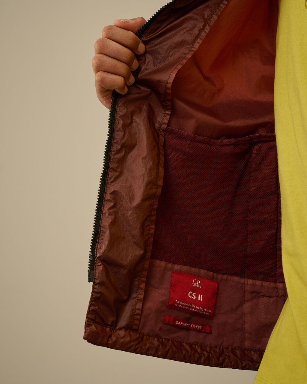 Cp Company 037A CS II Lens Overshirt In Sable with Certilogo
