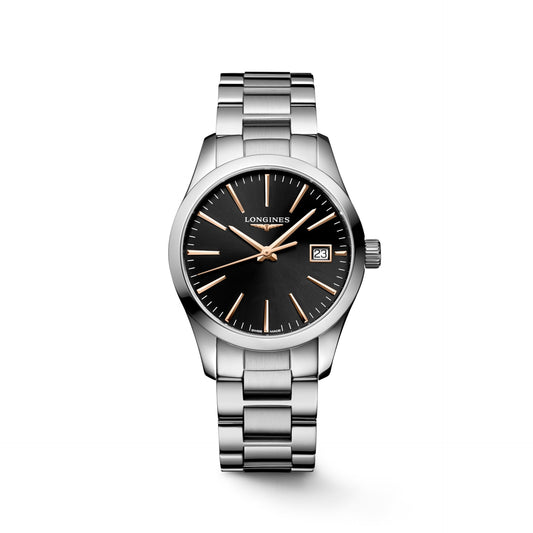 CONQUEST Quartz 34 mm Black*