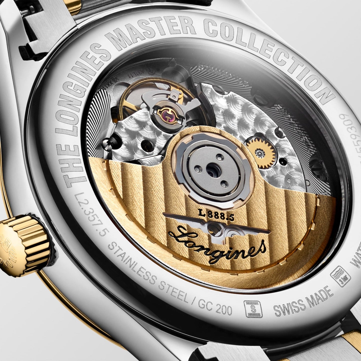 MASTER COLLECTION 34 mm gold accents*