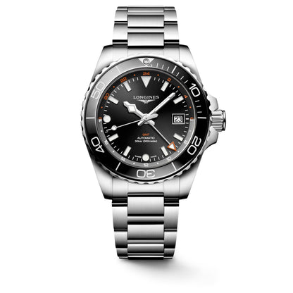 HYDROCONQUEST GMT 41 MM Black *