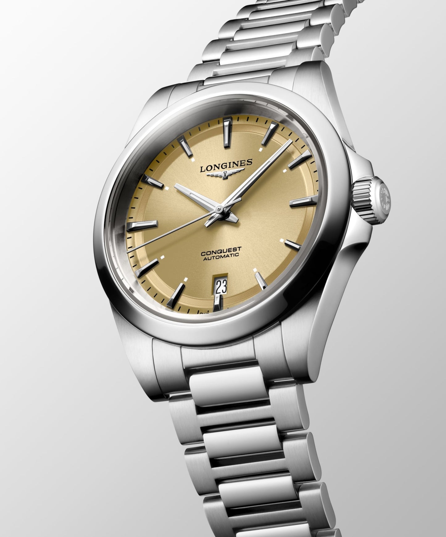 Conquest Auto 38 mm Champagne