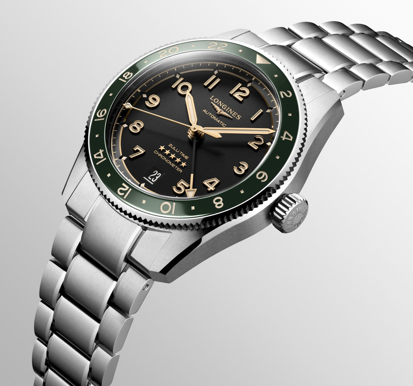 Spirit Zulu Time GMT 39 mm Anthracite