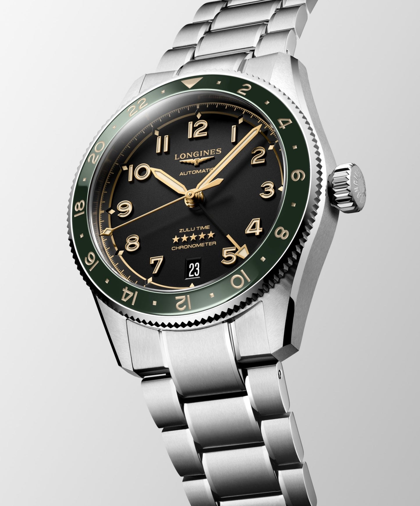 Spirit Zulu Time GMT 39 mm Anthracite