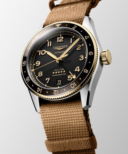 SPIRIT ZULU TIME GMT 39 MM Anthracite on NATO strap*
