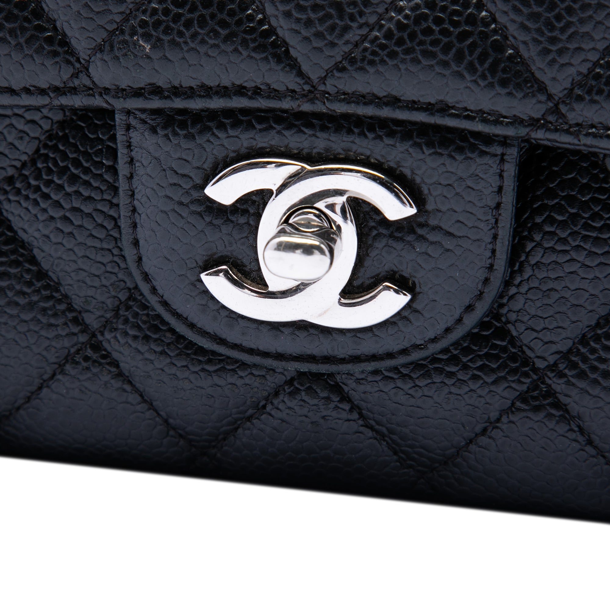 Chanel Medium Classic Caviar Double rabat