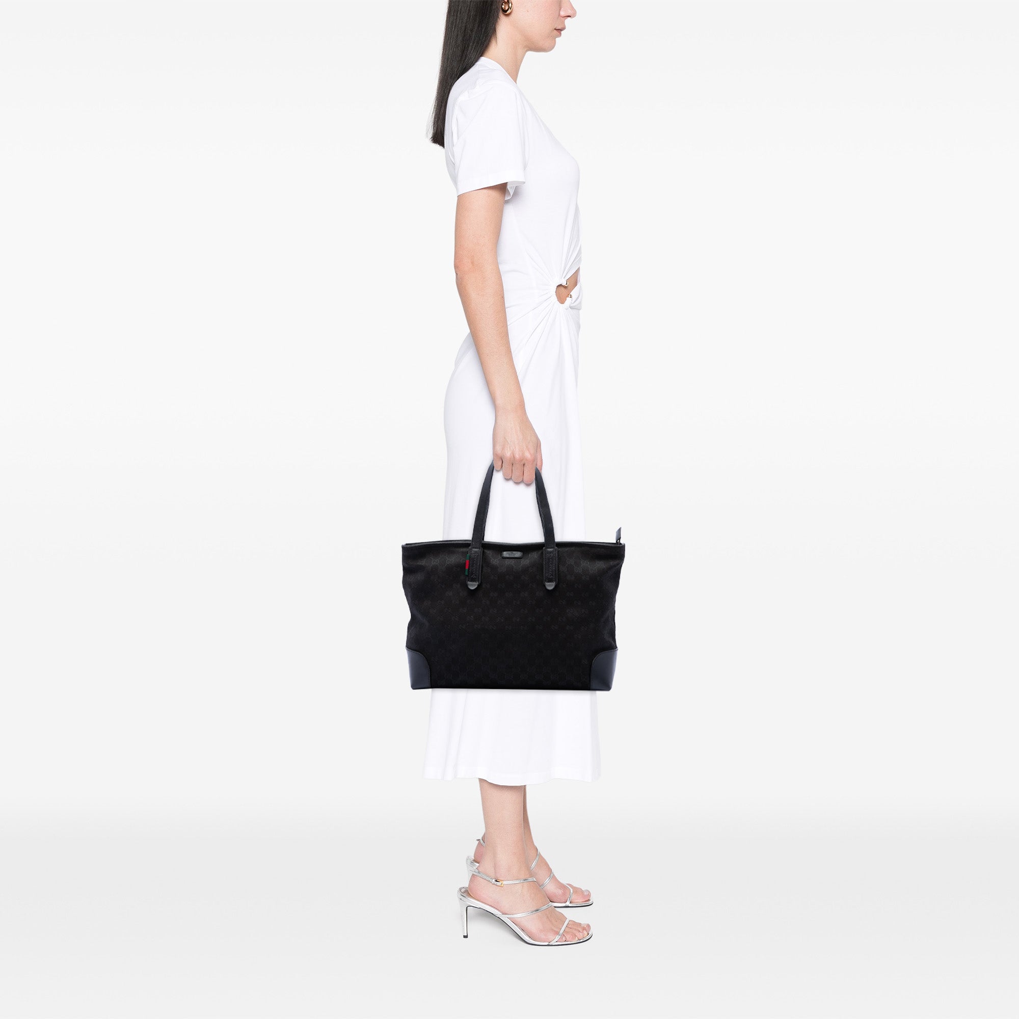 Gucci GG Toile Web Cabas