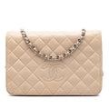 Chanel CC Matelassé Cuir d’agneau Diamond Wallet on Chain