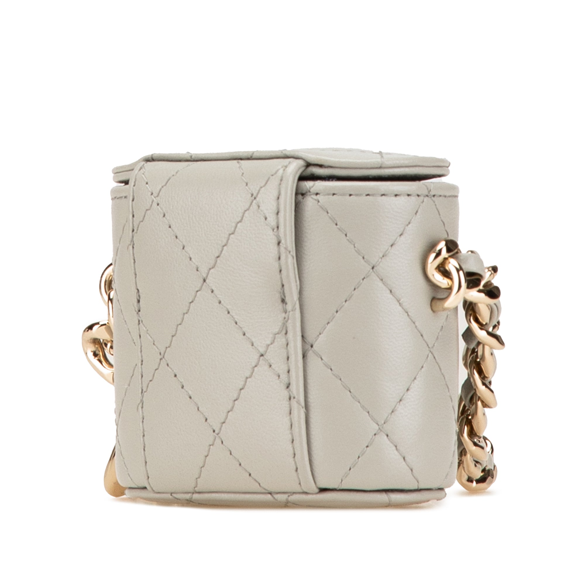 Chanel Mini Cuir d’agneau Elegant Chain Vanity