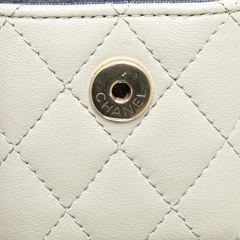 Chanel Mini Cuir d’agneau Elegant Chain Vanity